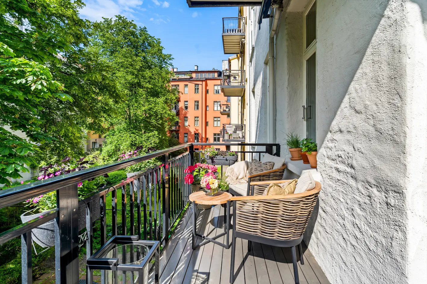 Klassisk og svært innholdsrik leilighet på 159 m²! Balkong mot skjermet bakgård - 3 stuer - Peis - Attraktiv beliggenhet photo 3