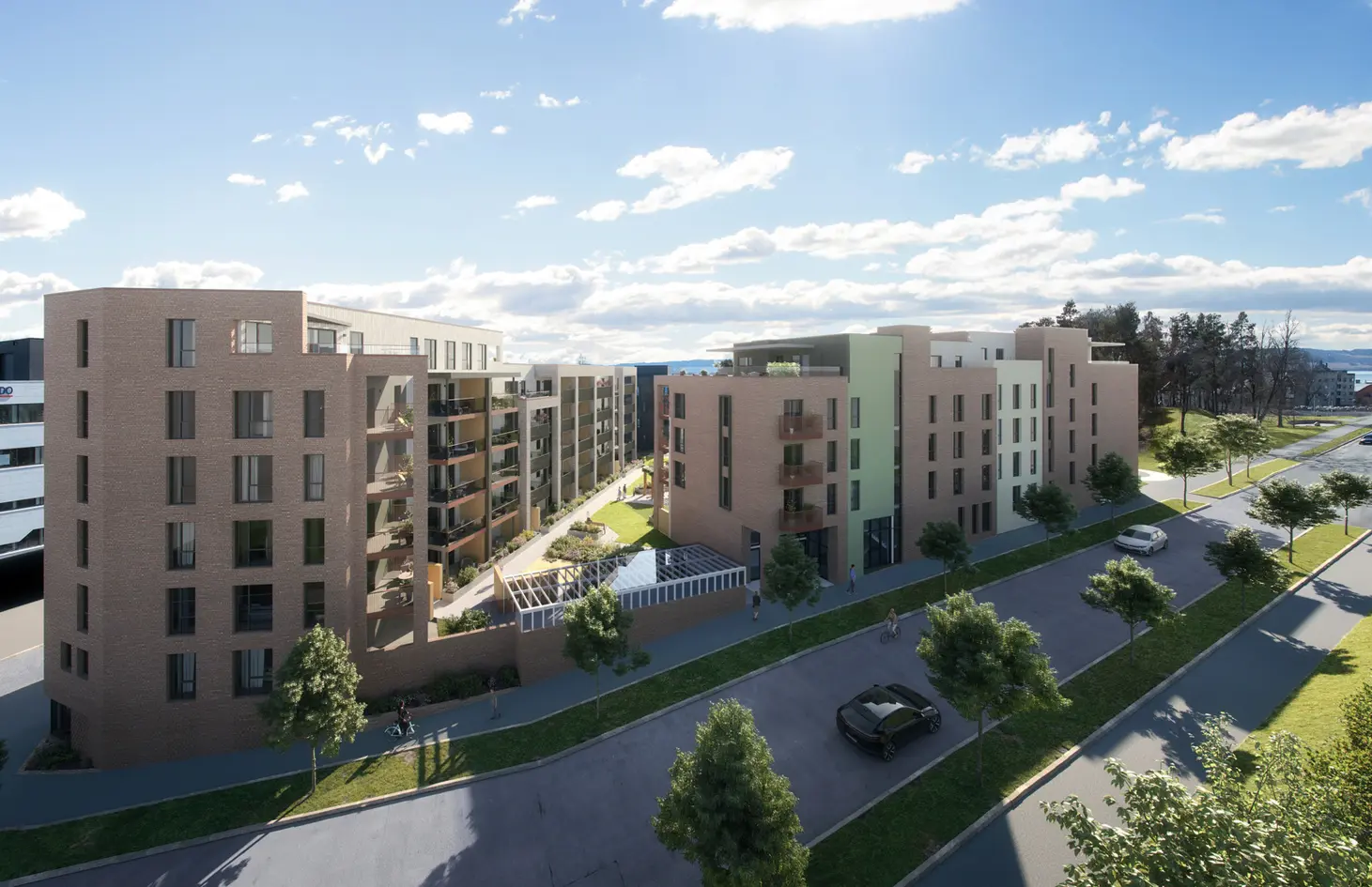 Byggestart er vedtatt, ferdigstilt vinteren 2028. 17 solgte! Mulighet for OBOS Bostart og Deleie! photo 2