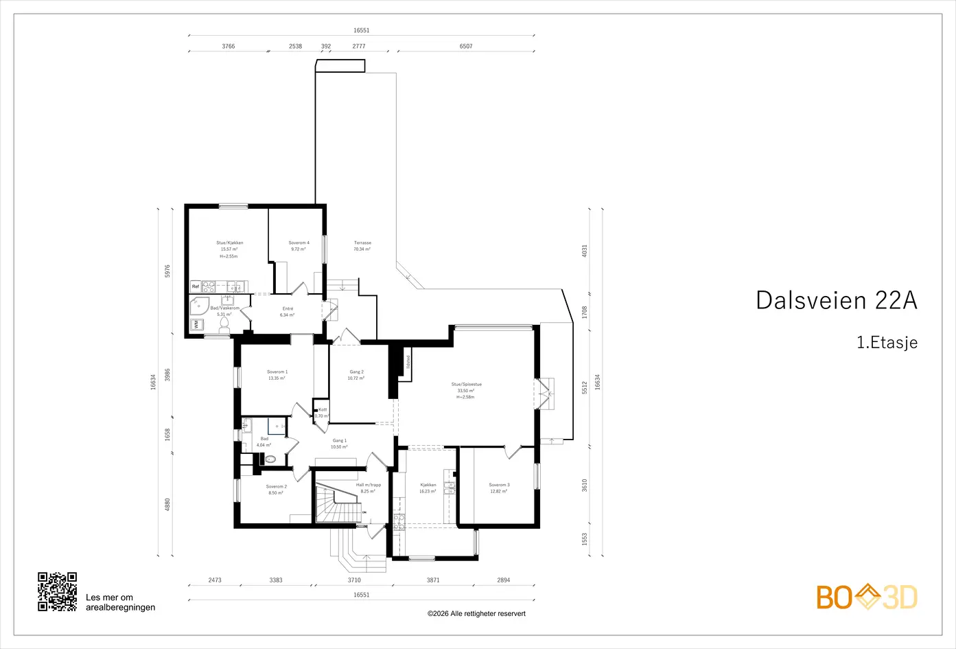 Stor, lys og innholdsrik familiebolig | Romslig og solrik hage | Totalt 4 soverom + 3 bad | 2-roms hybel | Garasje  photo 5