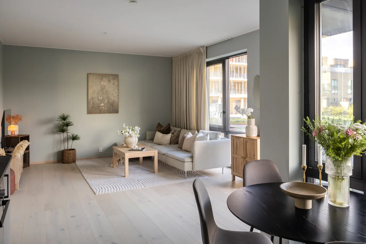 Lekker 3-roms hjørneleilighet fra 2024. Privat terrasse. Fjernvarme inkl. Pluss-konsept. Nybygg-garanti. photo 2
