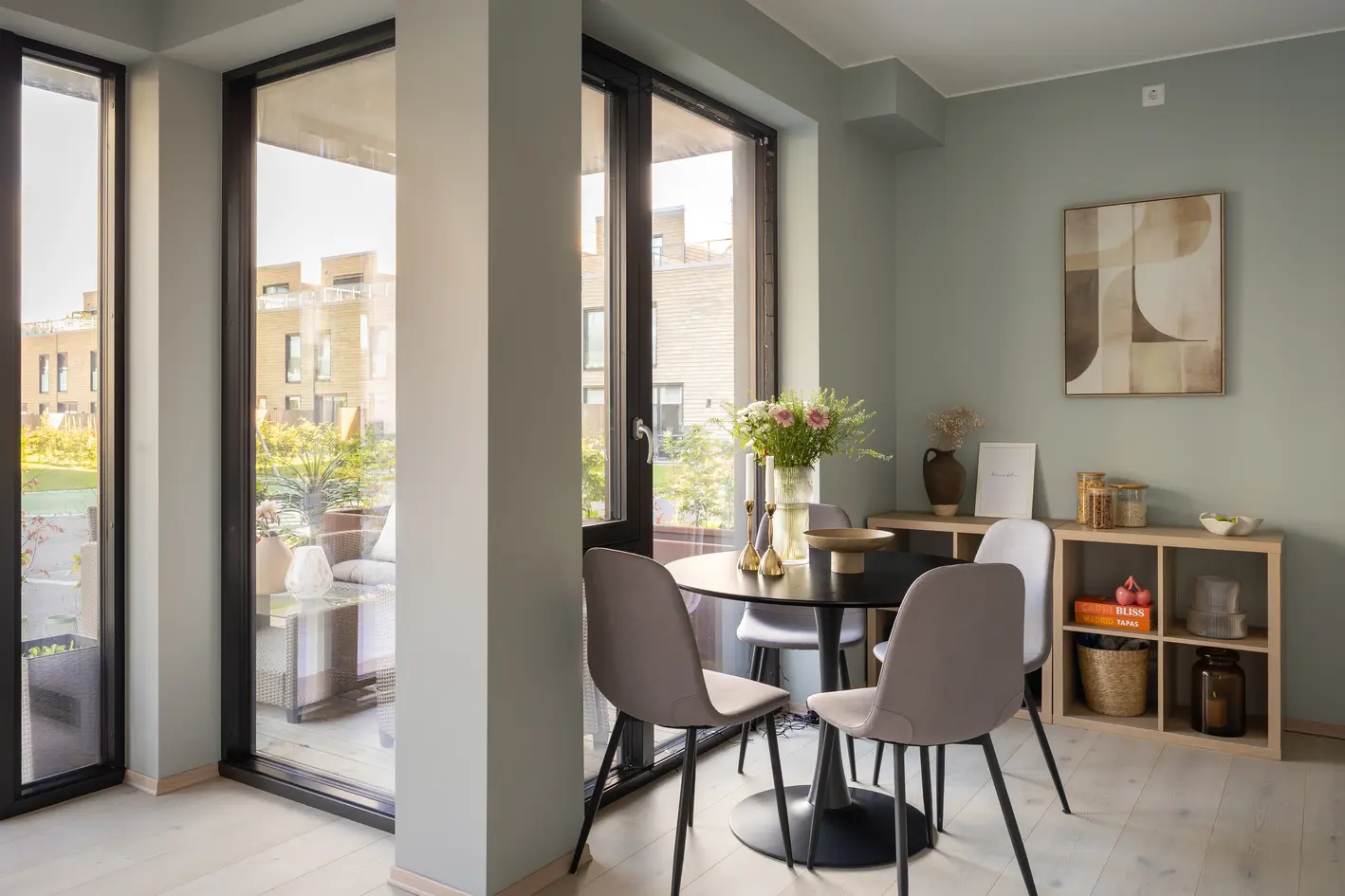Lekker 3-roms hjørneleilighet fra 2024. Privat terrasse. Fjernvarme inkl. Pluss-konsept. Nybygg-garanti. photo 4