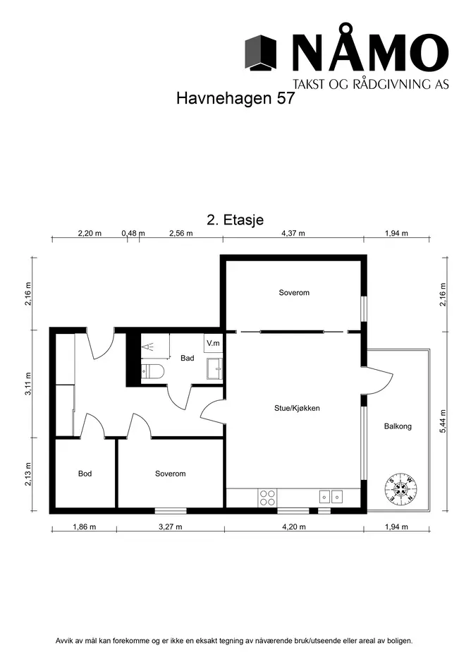 Nyere 3-roms fra 2022 i Havnehagen | Vannbåren gulvvarme og balkong | Barnevennlig m/ gangavstand til skoler og senter photo 4