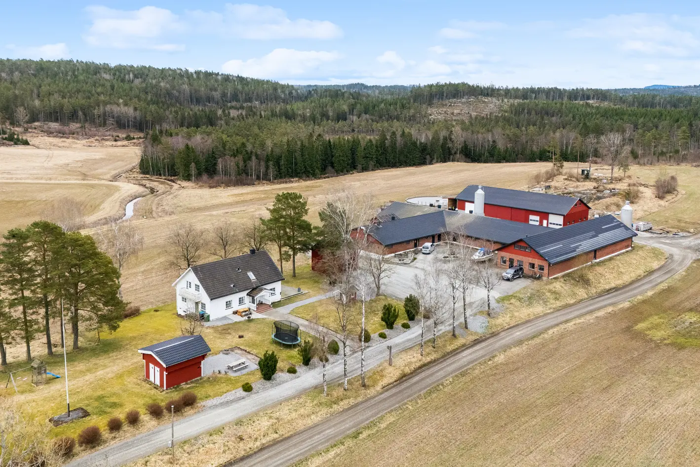 Solbrekke Gård - Stor gård med gode produksjonsmuligheter, husdyrkonsesjon, eget slakteri, staller, to bolighus mm.  photo 3