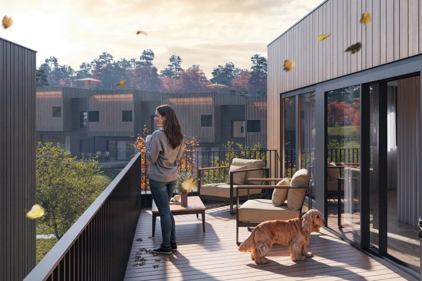 Siste mulighet - kun 1 igjen! Enebolig i rekke på Nordre Kråkerøy. Energieffektivt, fine uteområder, skog og utsikt. photo 5