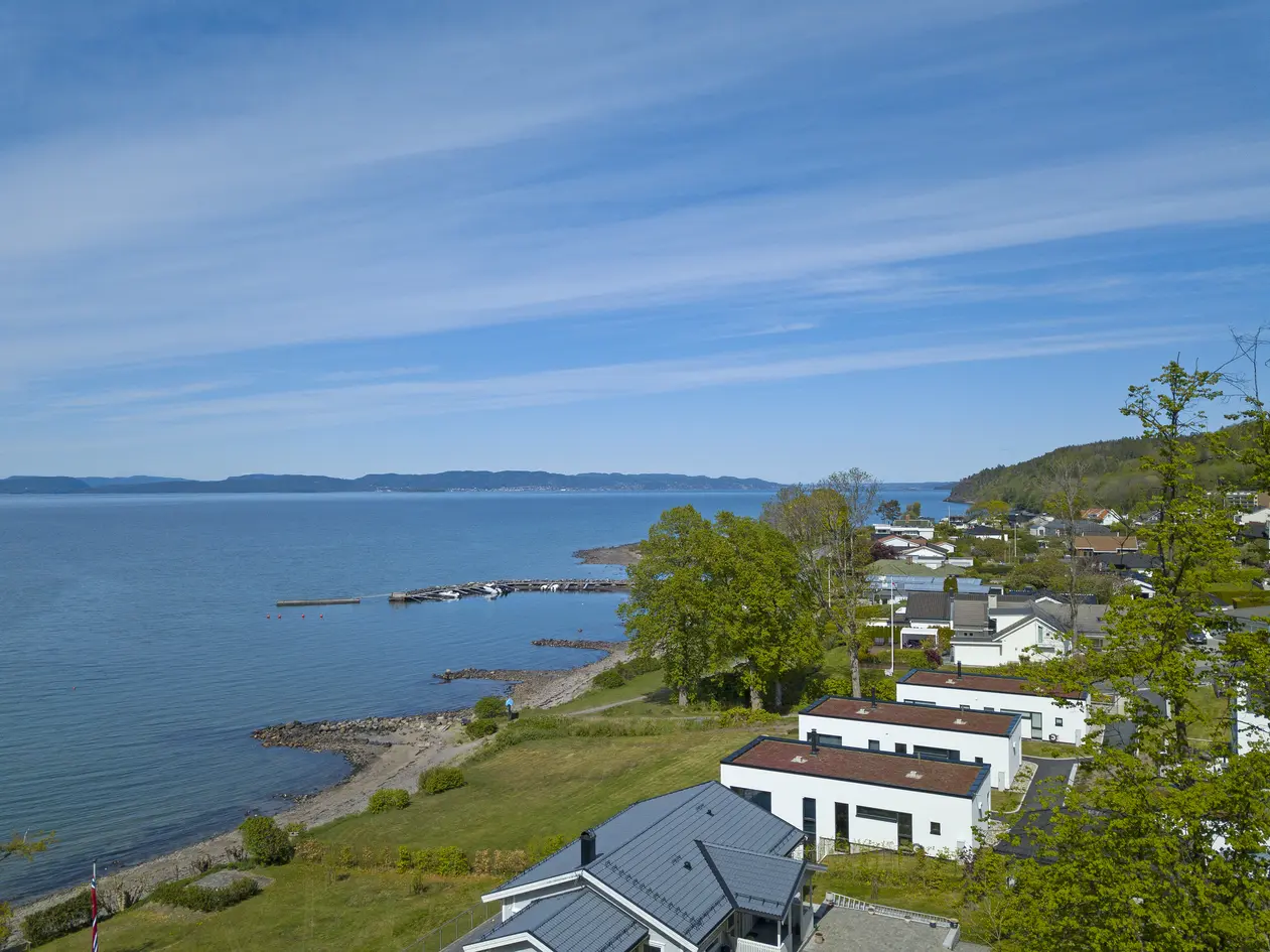 Unik, vestvendt tomt med panoramautsikt over Oslofjorden photo 5