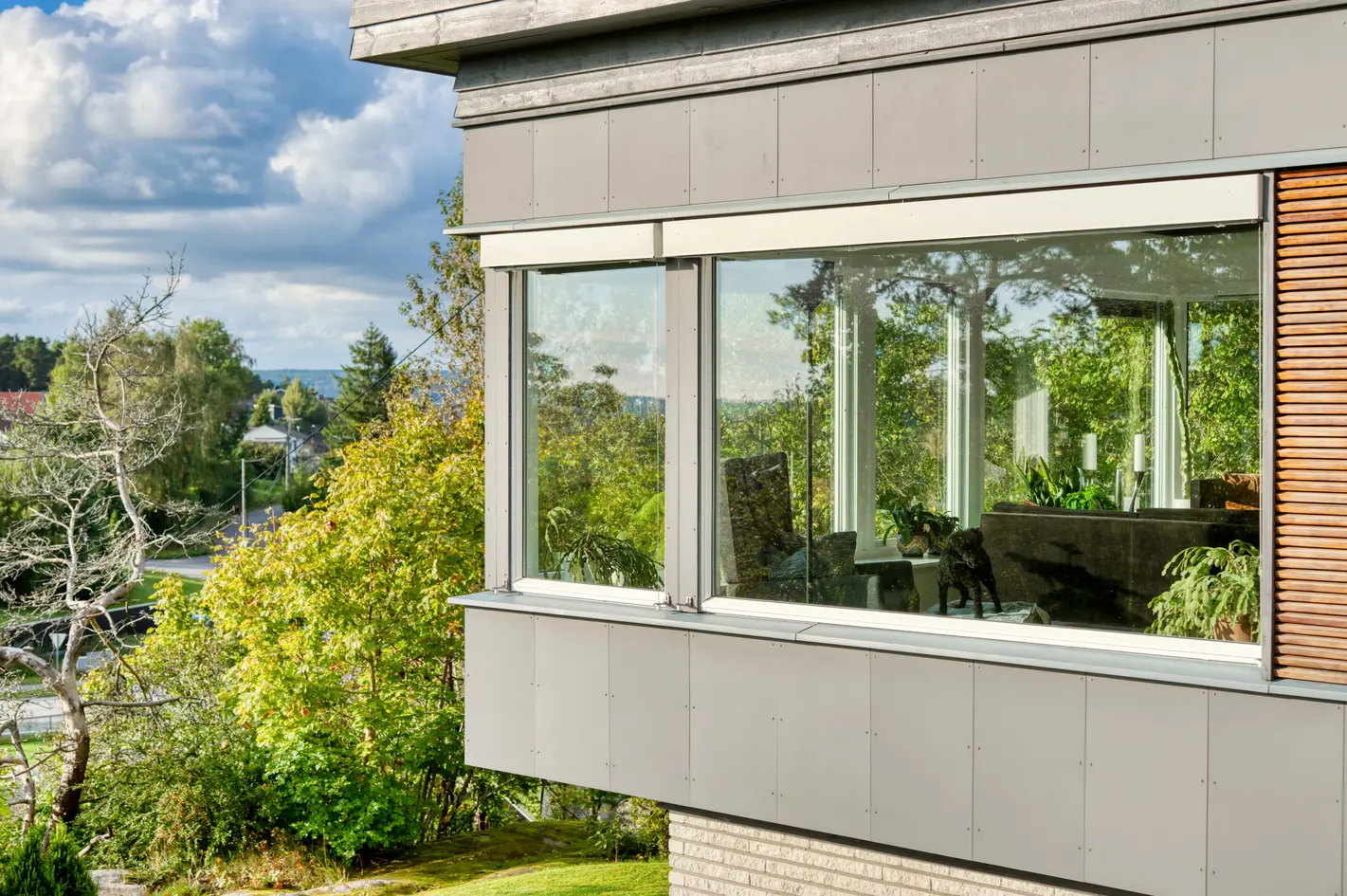 Arkitektegnet, elegant og innholdsrik 60-talls villa - ved Skrenten på Begby photo 3