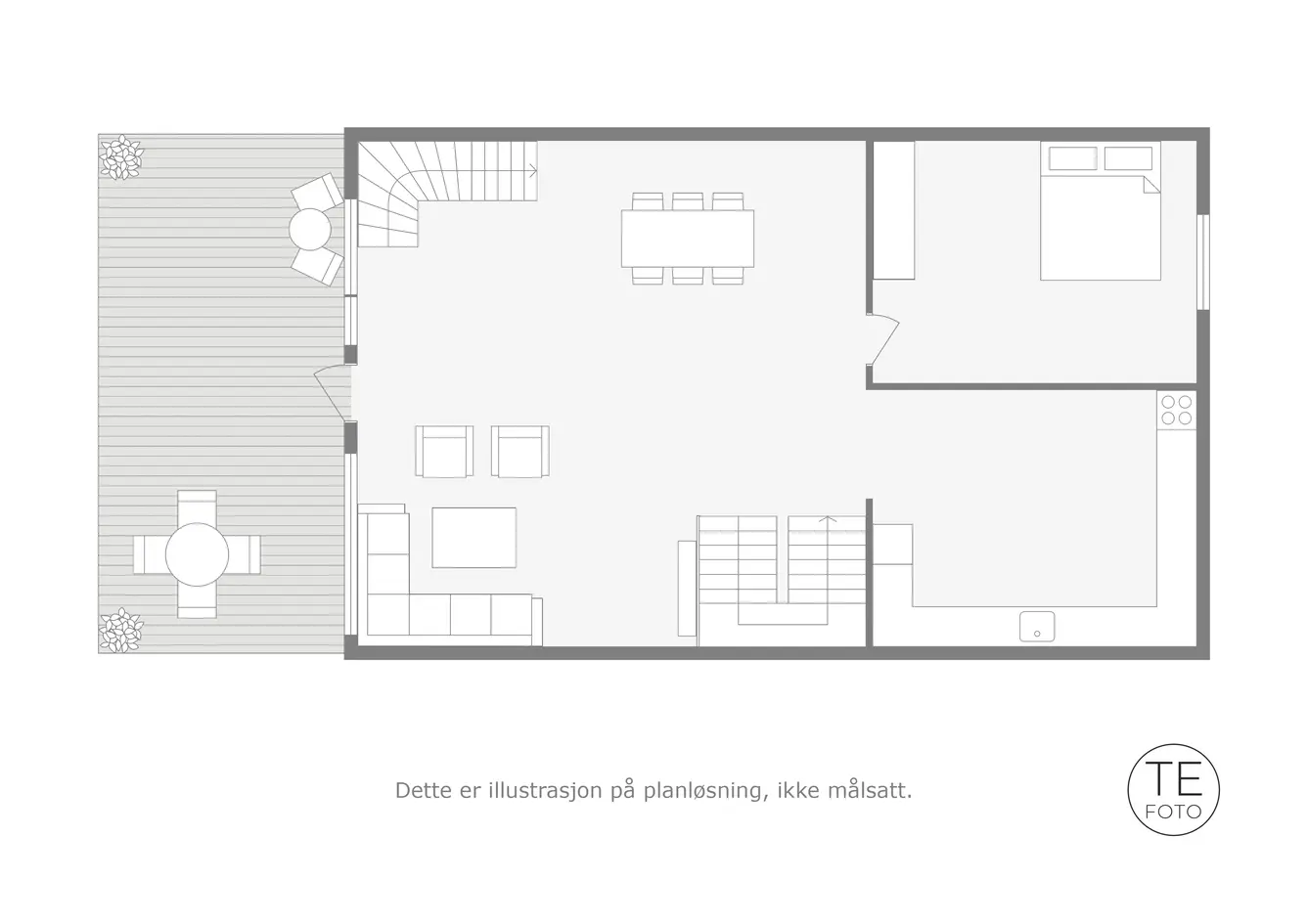 Hus – nesttun - Bilde 3