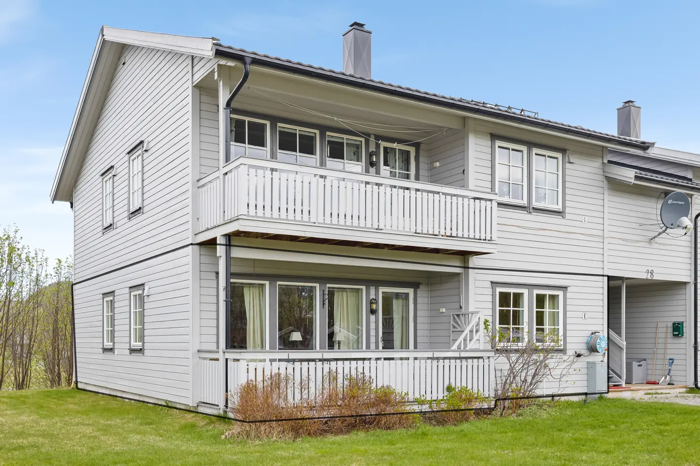 Árasán 2 seomra, 86 m²