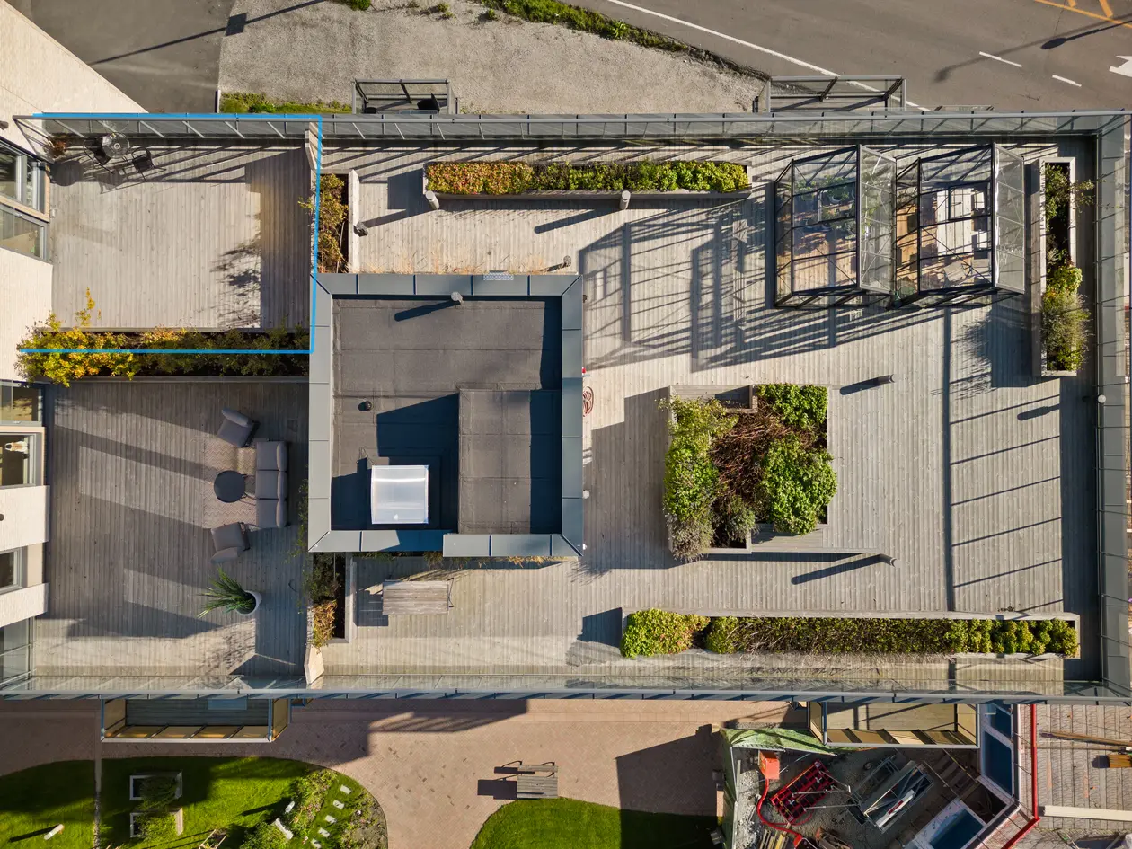 Ny toppleilighet fra 2024 m/stor takterrasse (31 kvm) & gode solforhold. Heis & flotte fellesfasiliteter. Flytt rett inn photo 3
