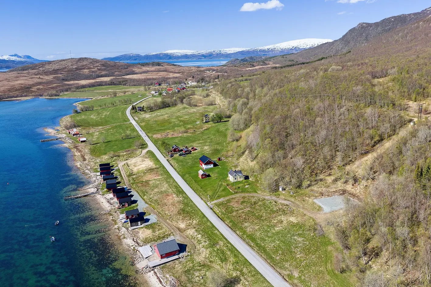 Flott utsiktstomt vakre Malangen - ferdig opparbeidet 