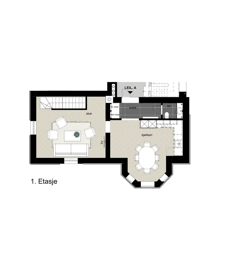 House in Oslo, Hegdehaugen, Frogner - View 4