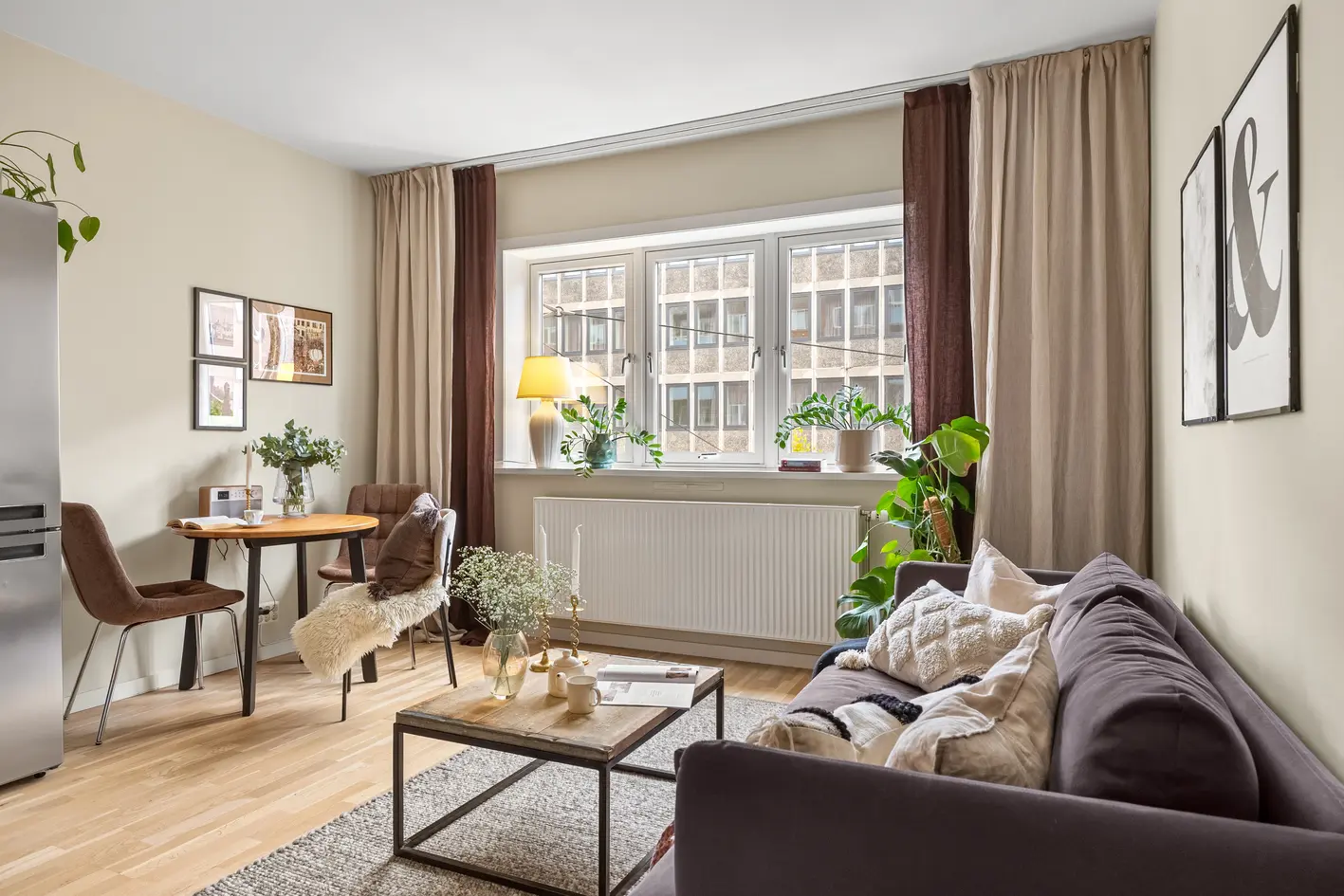 Innbydende og flott 2-roms leilighet | Fyring, v.v. og fibernett inkl. | Sentralt | Felles treningsrom* | Vakker bakgård