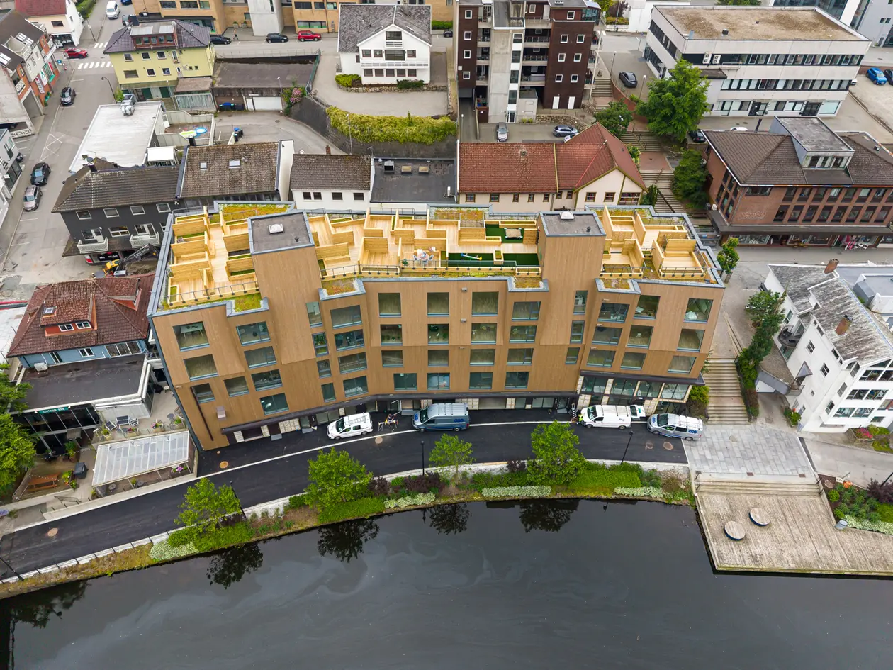Unike og innflyttingsklare leiligheter med egne private takterrasse og parkering i lukket anlegg. photo 5