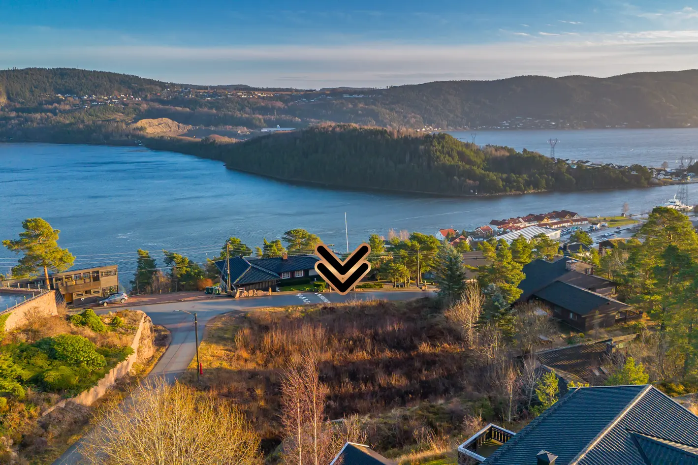 Stor utsiktstomt i barnevennlige omgivelser - Rolig - Kort vei til sentrum photo 2