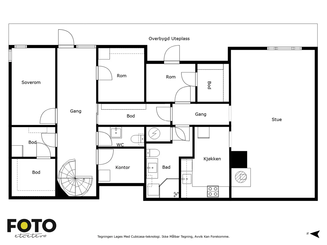 Arkitekttegnet familiebolig| Hybel | Skjermet og lettstelt tomt | Høyt og fritt med fin utsikt. photo 5