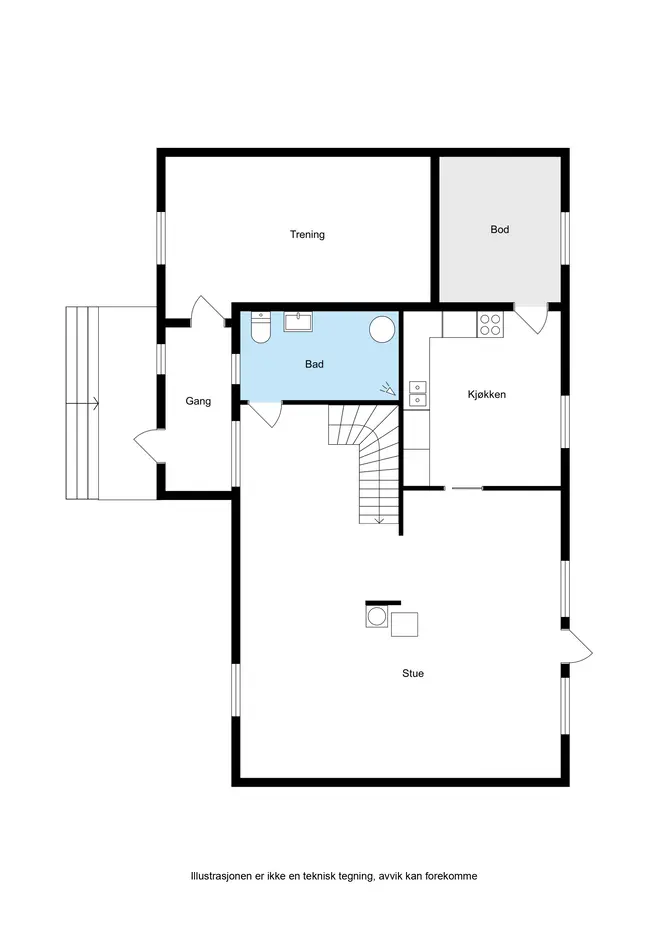 Apartment in Drammen, Konnerud, Svingen - Bilde 4